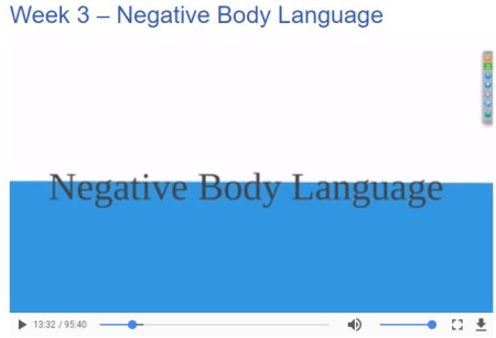 negative body language
