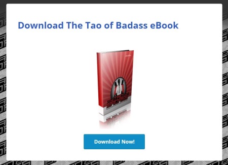 tao of badass eBook PDF