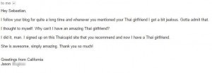 meet thai girls online testimonial