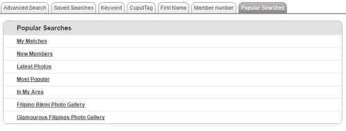 Filipino Cupid Popular Search