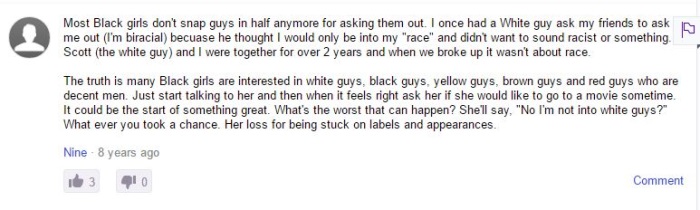 how to get a black girlfriend forum post