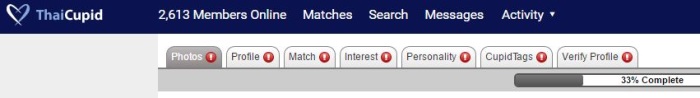 empty Thai Cupid Profile