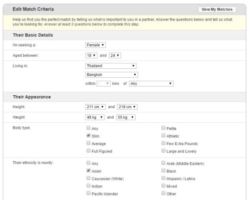 Thai Cupid Matches