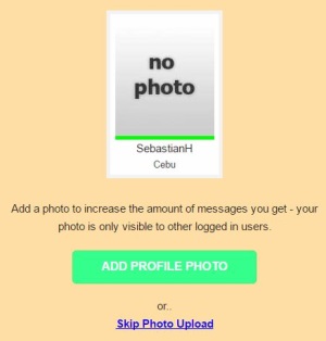 how to upload a profile picture on pinalove.com