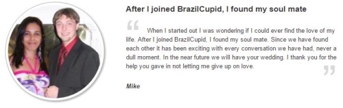 Testimonial of Brazilian woman