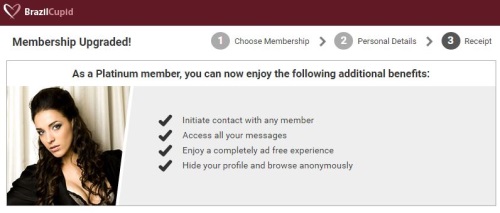 notification after you upgrade Brazilcupid account