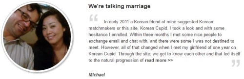 Korean Cupid Testimonial