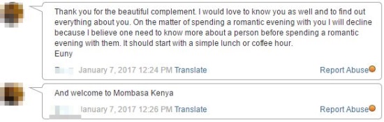 message from sexy mombasa girl