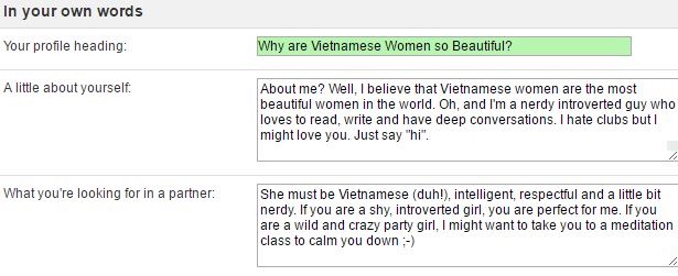 profile on Vietnamcupid.com