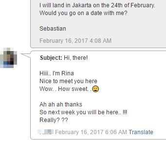 message from indonesian girl 