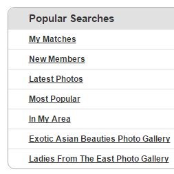 popular searches on asiandating