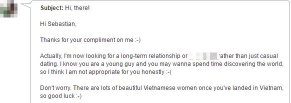 message from good vietnamese girl