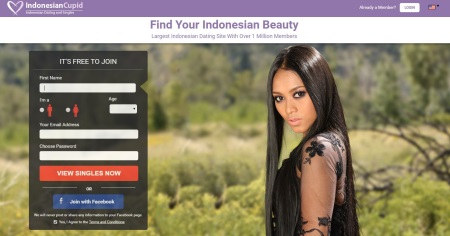 Indonesiancupid homepage