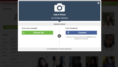 upload your picture on chinalovecupid