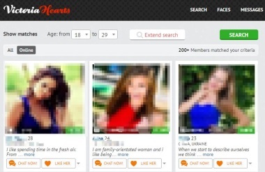 Victoria hearts dating site review