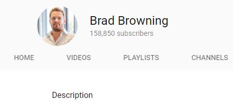 brad browning youtube