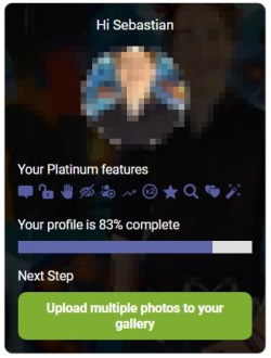 platinum profile on muslima.com