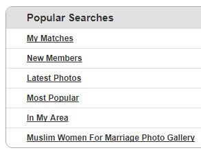 popular searches on Muslima