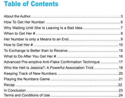 table of contents double your digits