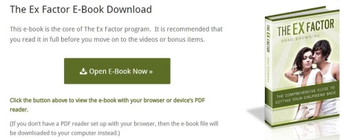 the ex factor guide ebook