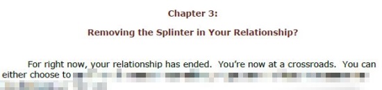 the magic of making up chapter three
