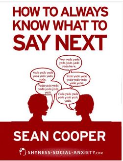 what to say next