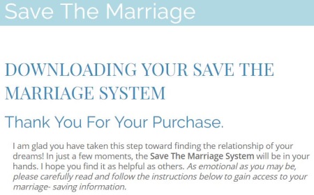 save the marriage system members area