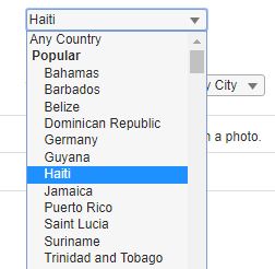 haiti popular on caribbean cupid