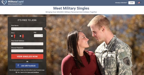 homepage military cupid