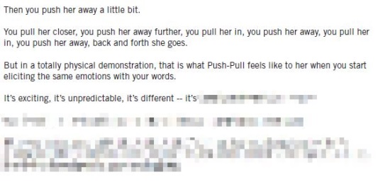paragraph space make women want you