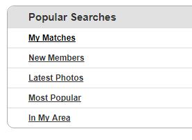 popular searches on Military Cupid
