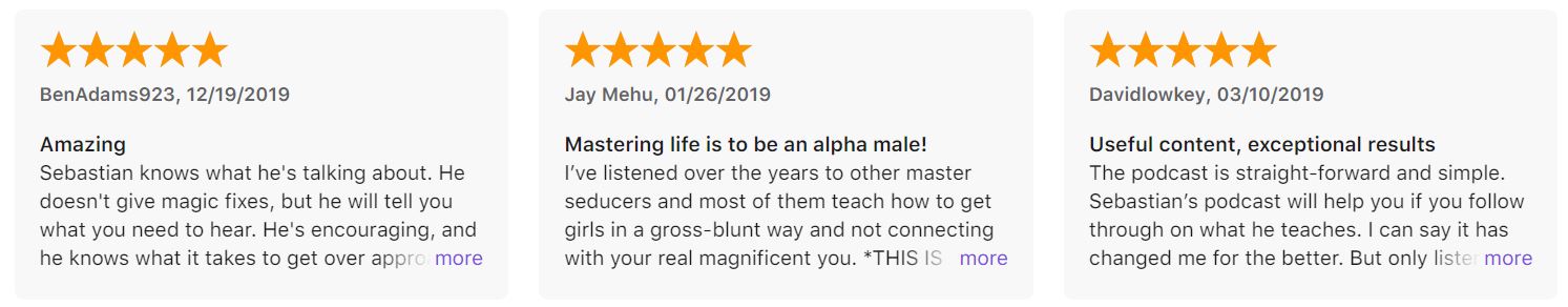 podcast reviews 3