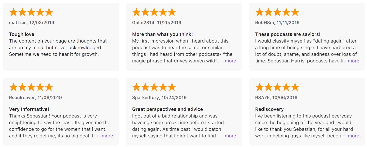 podcast reviews 4
